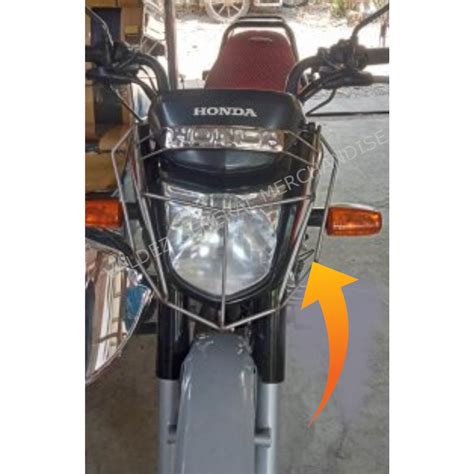 Honda Tmx Supremo Stainless Headlight And Cowling Support