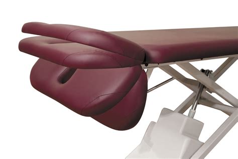 Electric Massage Table PT250 Oakworks Med With Headrest Height