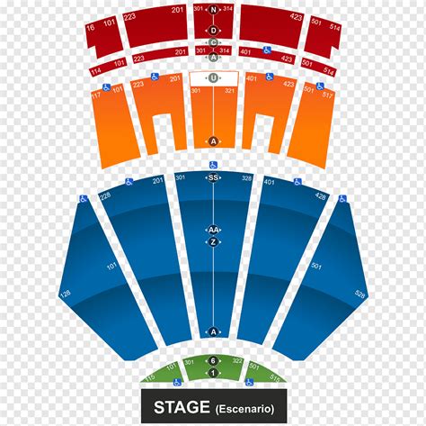 Microsoft Theater Seating Chart With Seat Numbers | Elcho Table