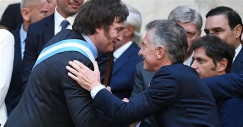 El V Nculo Mauricio Macri Javier Milei Marca El Rumbo El Pro