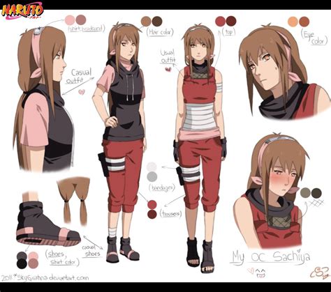 Naruto Oc Sachiya Naruto Clothing Naruto Oc Naruto Characters