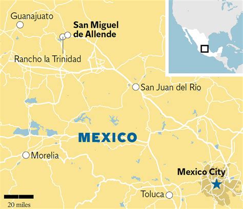 San Miguel Mexico Map