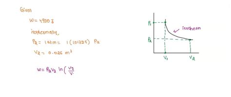 SOLVED One Mole Of An Ideal Gas Does 4900 J Of Work As It Expands