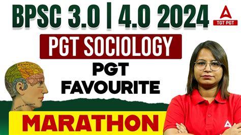 Bpsc Pgt Sociology Marathon Bpsc Pgt Sociology By Nidhi Sharma