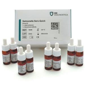 Serum Reagenzkit SERO QUICK ID SSI Diagnostica Antikörper