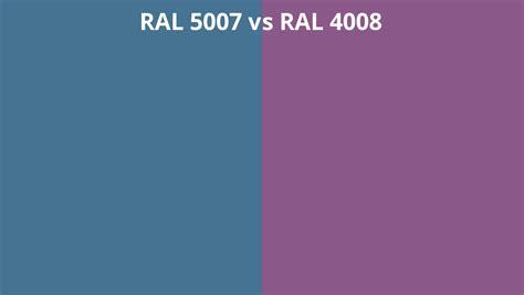 Ral 5007 Vs 4008 Ral Colour Chart Uk