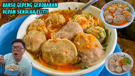 BAKSO GEPENG PAKE URAT POTONG RP 18 000 LANGGANAN ANAK SEKOLAH