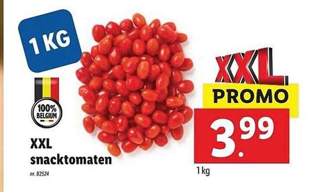 Xxl Snacktomaten Kg Promotie Bij Lidl