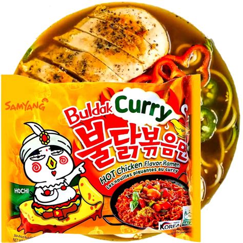 Zupka Makaron Ramen Hot Kurczak Curry G Samyang Sklep