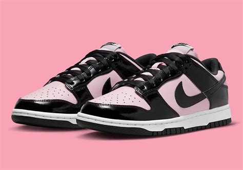 Nike Dunk Low Black Pink Women S Fashion Footwear Sneakers On Carousell