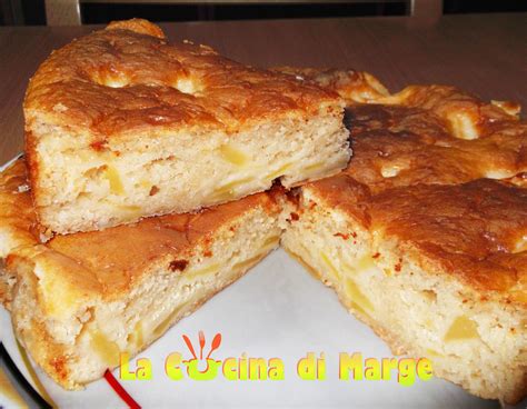 Torta Di Mele Con Yogurt Senza Uova E Burro Marge