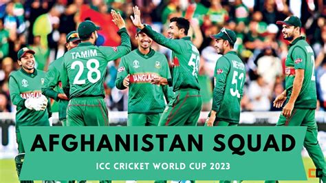 Bangladesh Squad Unveiled for the ICC Cricket World Cup 2023 - Cricgrid