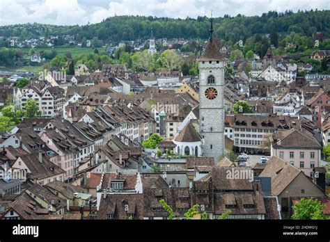 old town, schaffhausen, old towns, schaffhausens Stock Photo - Alamy