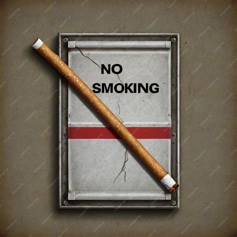 A clear red circle sign with a line across it denoting no smoking with
