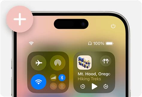 Add Controls Button In Control Center On IPhone