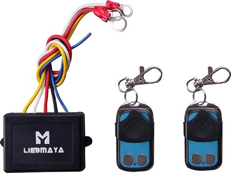 Liebmaya Kit De Control Remoto Inal Mbrico Para Cami N Jeep Atv Winch