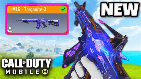 NEW LEGENDARY M16 TARGONITE 3 COD MOBILE YouTube