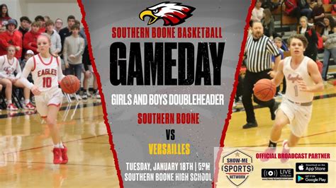 Gbb Southern Boone County Eagles Vs Versailles Lady Tigers 011822