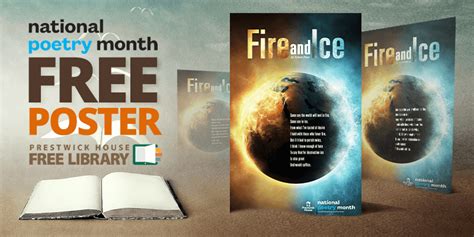 "Fire and Ice" - Frost - Free Poster | Prestwick House