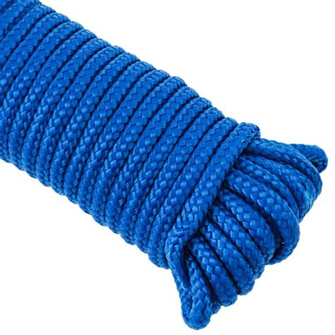 Cuerda Trenzada Multifilamento PP 20 M X 3 Mm Azul Cablematic