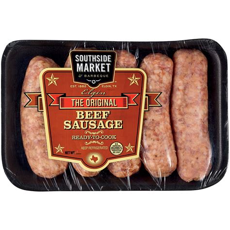 Southside Market And Barbeque Elgin Original Beef Sausage Shop Sausage