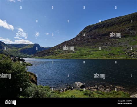 Snowdonia National Park North Wales United Kingdom June 2023 Stock