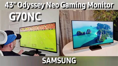 43 G70C UHD Mini LED Smart 144Hz Odyssey Gaming Monitor By Samsung