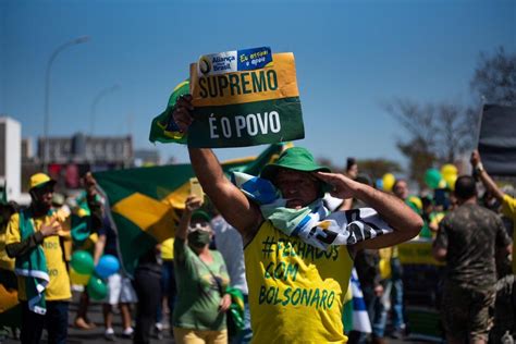 De Setembro Esplanada Recebe Manifestantes Contra E A Favor De Bolsonaro