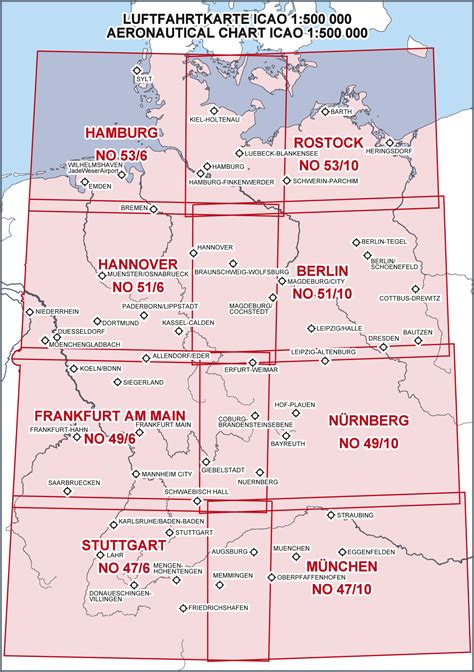 ICAO Segelflugkarte Blatt Rostock 2025 Eisenschmidt Aero Pilot Shop