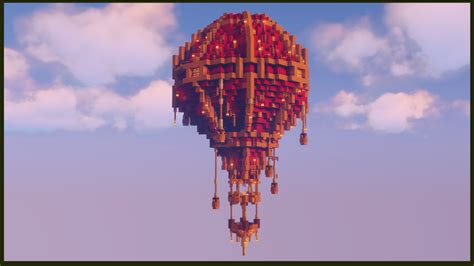 Steampunk Hot Air Balloon Minecraft