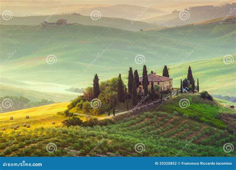 Tuscany, Landscape stock photo. Image of landscape, morning - 33320852