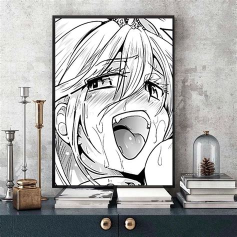 A Ahegao Hot Trennd Poster Anime Posters Mall