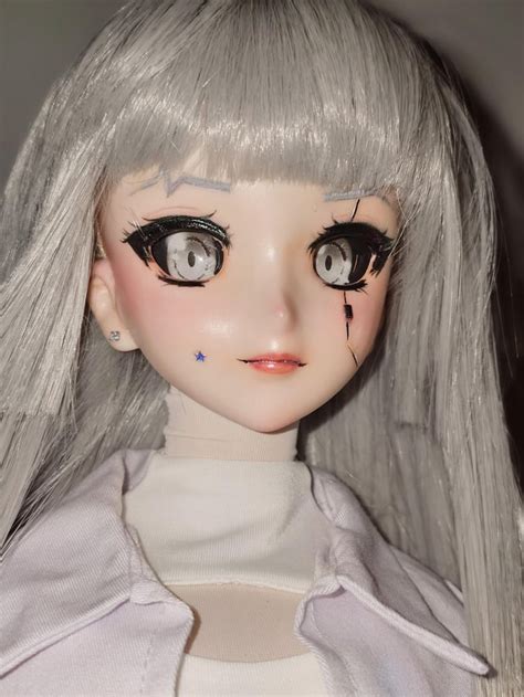 Redid My First Bjd Faceup R Bjd