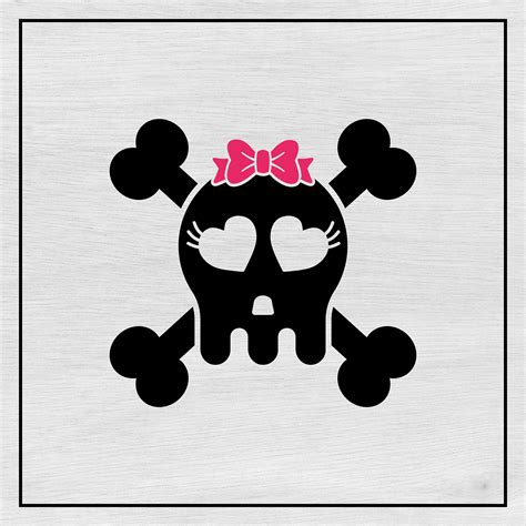 Cute Skull Svg Png Cute Girl Skull Svg Png Girly Skull Svg Angry Boy