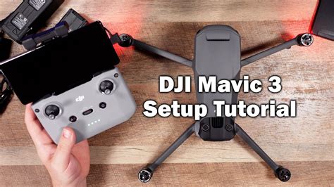 Dji Mavic Tutorial Part Drone Setup And Dji Fly App Youtube