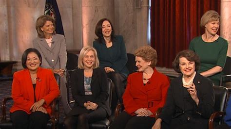 20 Female Senators Sworn In On Capitol Hill Video Abc News