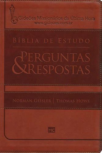 B Blia De Estudo Perguntas E Respostas Norman Geisler Frete Gr Tis