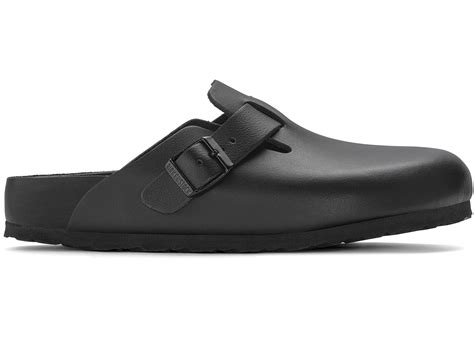 Birkenstock Boston Exquisite Leather Black Men's - 1023679/1023744 - US