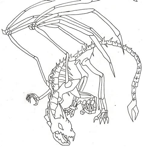 Dragon Skeleton by FrostedIcefire on deviantART