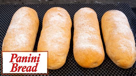 Panini Bread Rolls YouTube