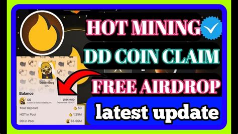 Hot Mining Claim Dd।hot Mining Update। Here Wallet Free Airdrop Hot