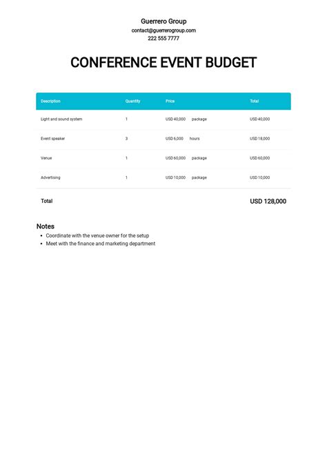 25+ FREE Budget Templates in Microsoft Word (DOC) | Template.net