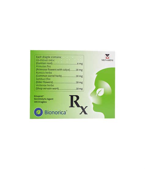 Sinupret Tablet - Rose Pharmacy Medicine Delivery