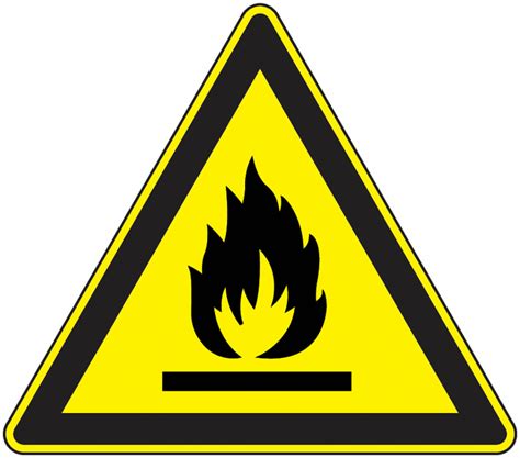 Panneau Alusign Matière inflammable Signals