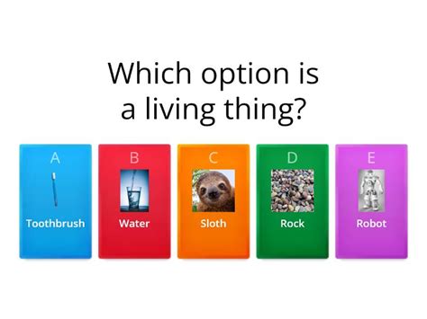 Living And Non Living Things Game Year Question Rio