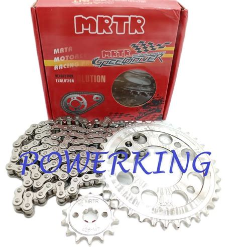 Motorcycle Chain And Sprocket Set Xrm Wave125 Lazada Ph