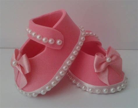 Zapatitos De Foamy O Goma Eva Para Baby Shower Dale Off