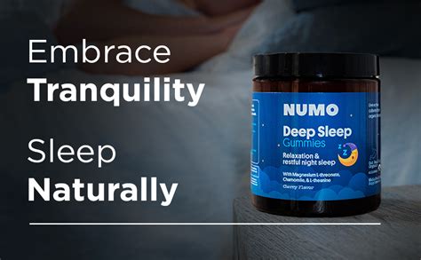 Numo Deep Sleep Gummies Natural Sleep Aid With Magnesium