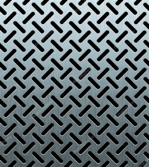 Texture Of Perforated Metal Sheet Stock Photo Auriso