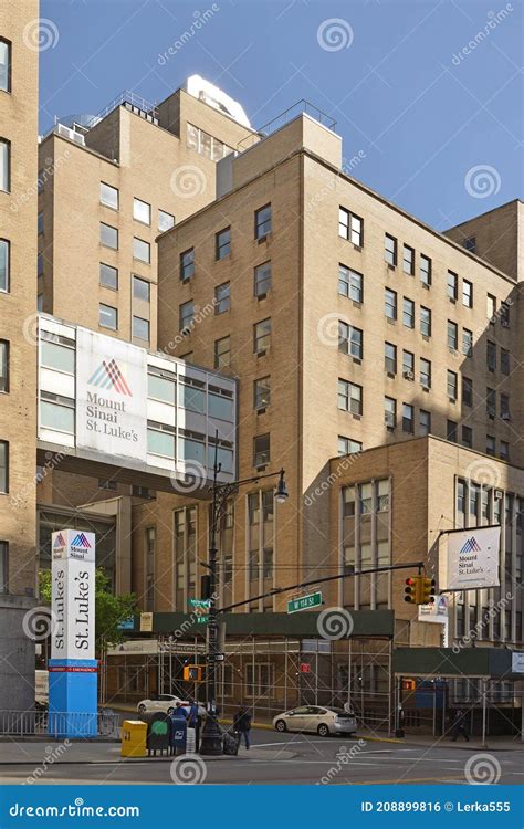 Mount Sinai Morningside Hospital. Ner York City USA Editorial Photo ...